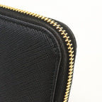 Prada Saffiano Leather Wallet Zip Around — view 5