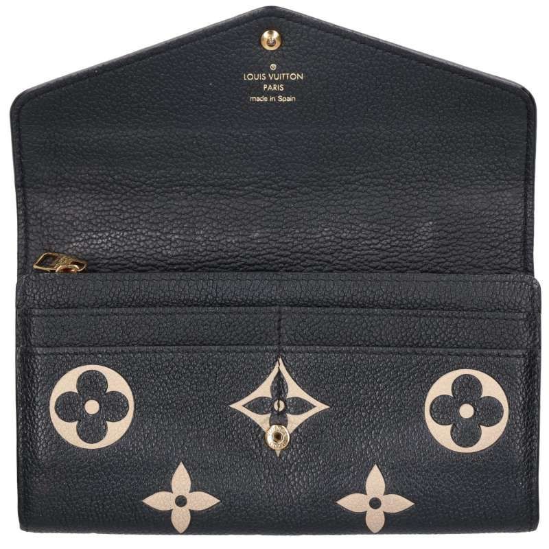 Louis Vuitton Portefeuille Sarah Monogram Empreinte Wallet — view 3
