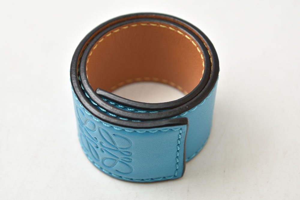 Loewe Bracelet Bangle Anagram Slap Light Blue — view 6
