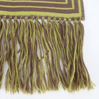 Louis Vuitton Tag Karakoram LV Logo Silk Fringe Scarf — view 6