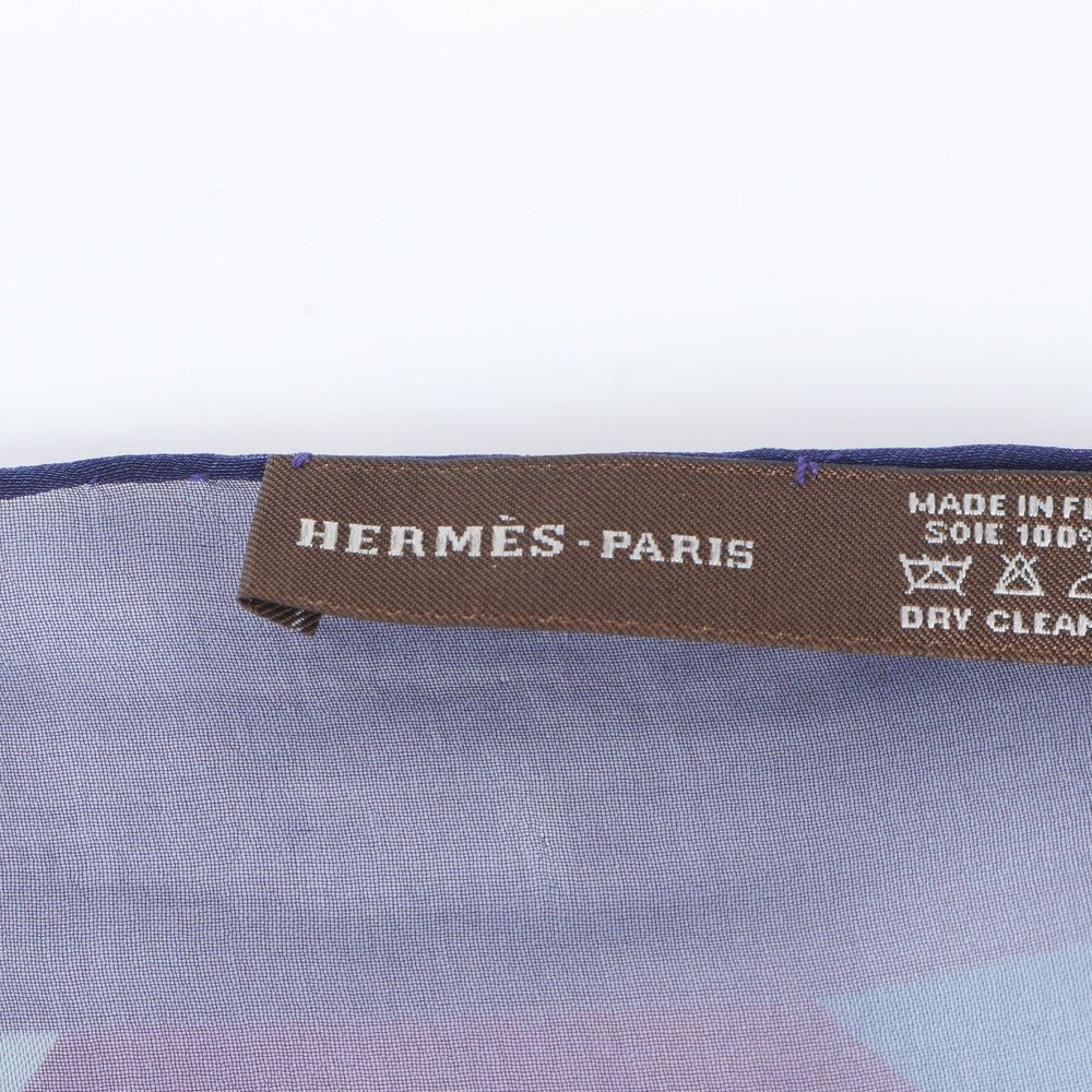 Hermes Muslin Silk 100% Scarf Chiffon — view 6