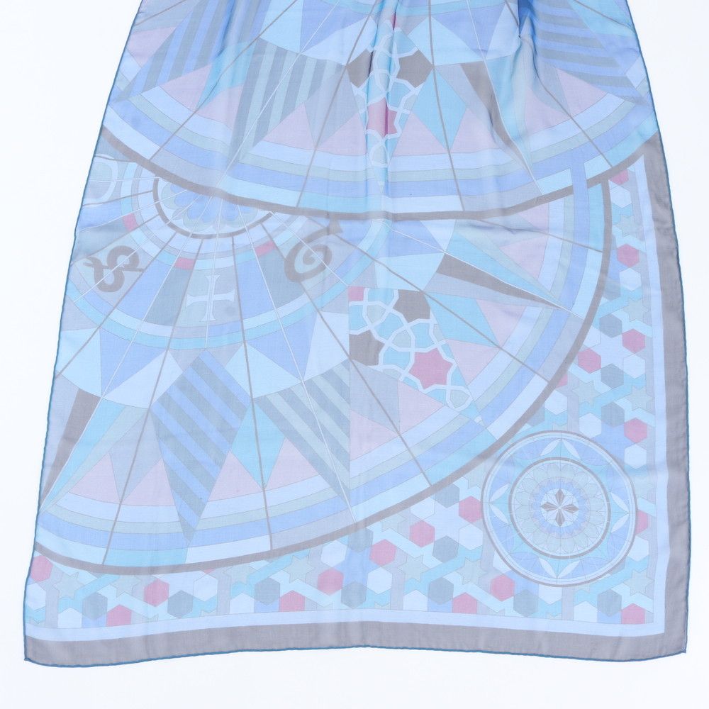 Hermes Silk 100% Scarf Chiffon Shawl — view 4