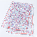 Hermes Muslin Silk 100% Scarf Chiffon Shawl — view 3