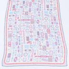 Hermes Muslin Silk 100% Scarf Chiffon Shawl — view 5