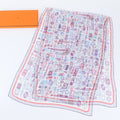 Hermes Muslin Silk 100% Scarf Chiffon Shawl