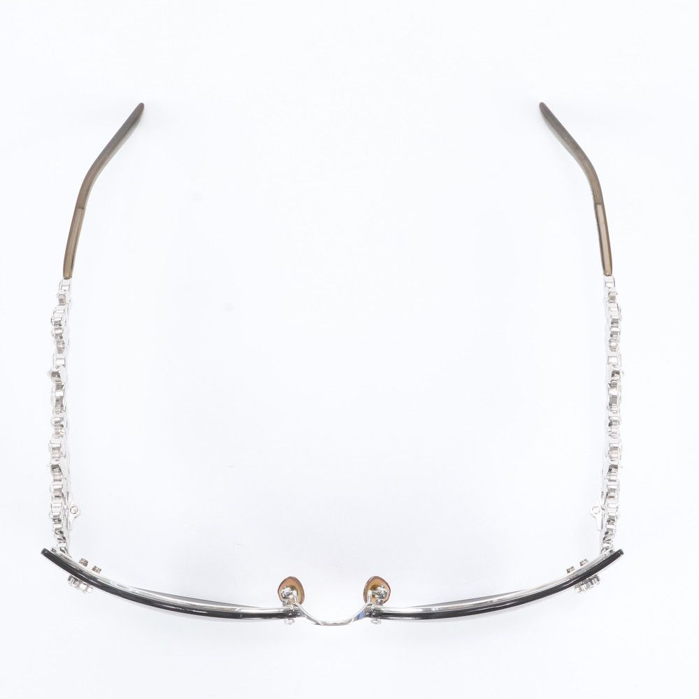 Louis Vuitton Swarovski Monogram Flower Cat's Eye Sunglasses Eyewear — view 7