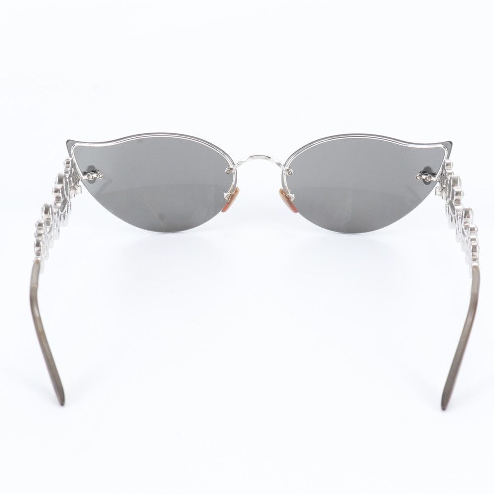 Louis Vuitton Swarovski Monogram Flower Cat's Eye Sunglasses Eyewear — view 5