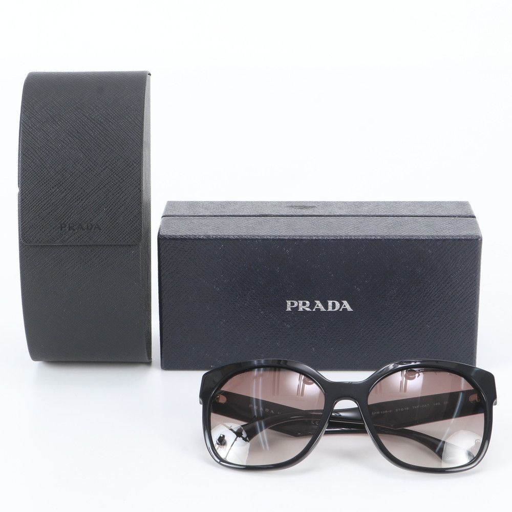 Prada Sunglasses 57 19 Eyewear Black