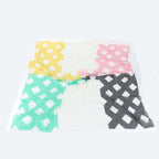 Hermes Carre Jean 140 Ikat H Net Cassisil Scarf