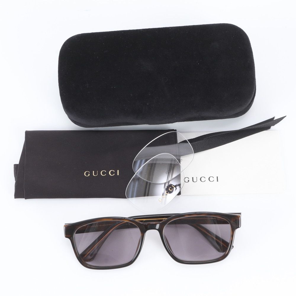 Gucci Sunglasses Eyewear 2-Way Brown