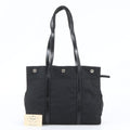 Prada Tessuto Nylon Leather Tote Bag
