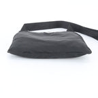 Prada Tessuto Nylon Triangle Logo Shoulder Bag Crossbody Messenger Black — view 6