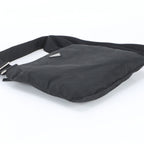 Prada Tessuto Nylon Triangle Logo Shoulder Bag Crossbody Messenger Black — view 5