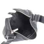 Prada Tessuto Nylon Triangle Logo Shoulder Bag Crossbody Messenger Black — view 7