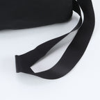 Prada Tessuto Nylon Triangle Logo Shoulder Bag Crossbody Messenger Black — view 2