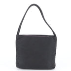 Prada Tessuto Nylon Triangle Logo Tote Bag Shoulder Black — view 3