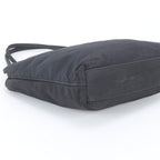 Prada Tessuto Nylon Triangle Logo Tote Bag Shoulder Black — view 5