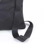 Prada Tessuto Nylon Triangle Logo Shoulder Bag Crossbody Messenger Black — view 2