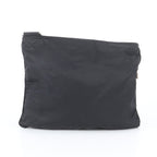 Prada Tessuto Nylon Triangle Logo Shoulder Bag Crossbody Messenger Black — view 3