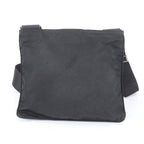 Prada Tessuto Nylon Leather Shoulder Bag Crossbody Black — view 3