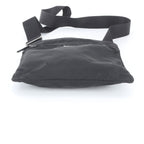 Prada Tessuto Nylon Leather Shoulder Bag Crossbody Black — view 6