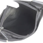 Prada Tessuto Nylon Leather Shoulder Bag Crossbody Black — view 7
