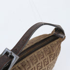 Fendi Zucchino Leather Canvas Handbag — view 2