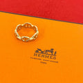 Hermes Enchainee PM Ring 18k Pink Gold