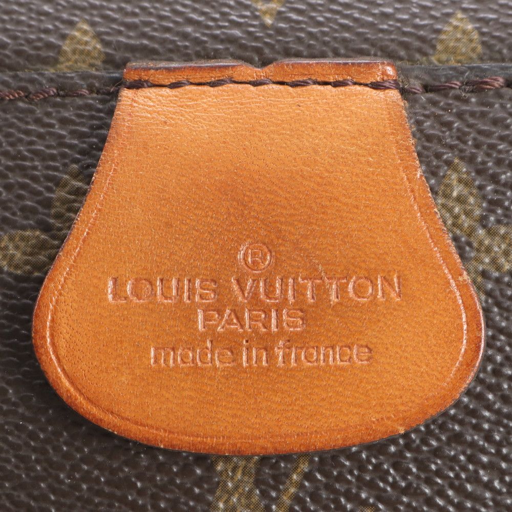 Louis Vuitton Monogram Serviette Fermoir Leather Business Bag Document Bag — view 8