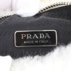 Prada Eco Fur Leather Shoulder Bag — view 8