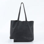 Prada Leather Tote Bag Shoulder Black