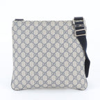 Gucci GG Supreme Leather Shoulder Bag Crossbody Messenger Business — view 3