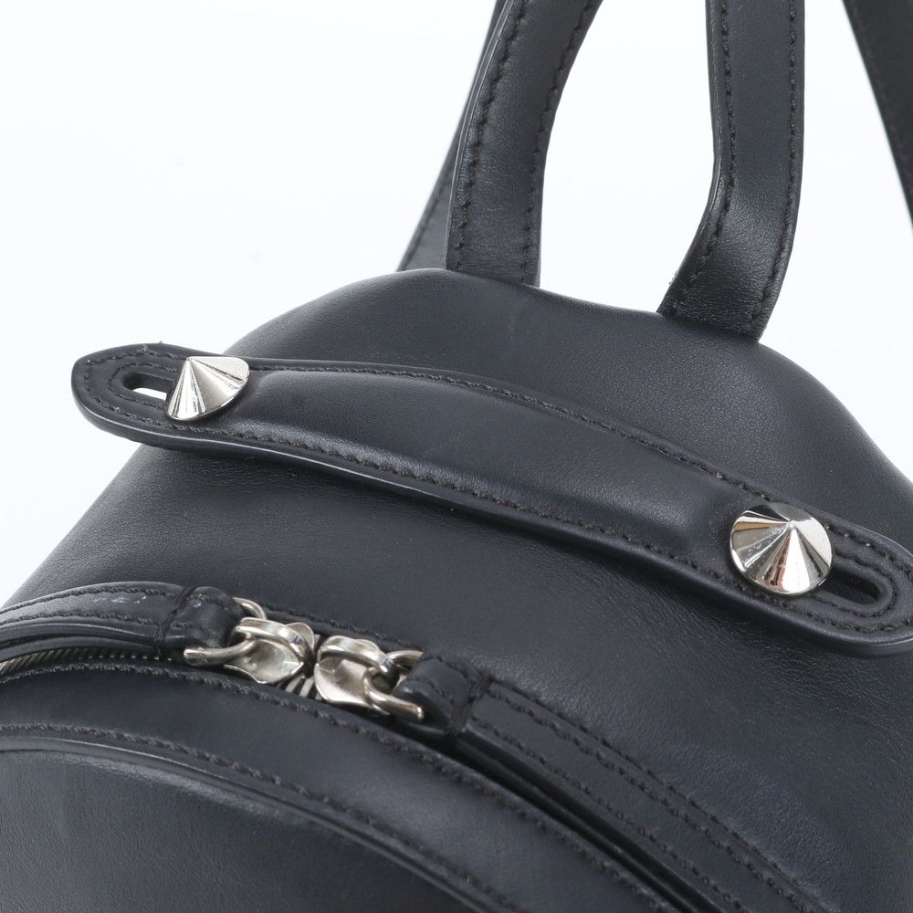 Fendi by the Way Studded Mini Backpack Leather Black — view 2