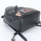 Fendi by the Way Studded Mini Backpack Leather Black — view 5