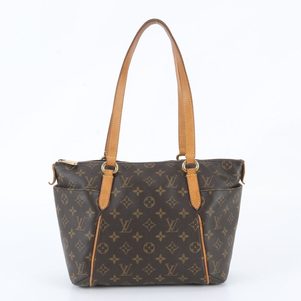 Louis Vuitton Monogram Totally Leather Tote Bag Shoulder