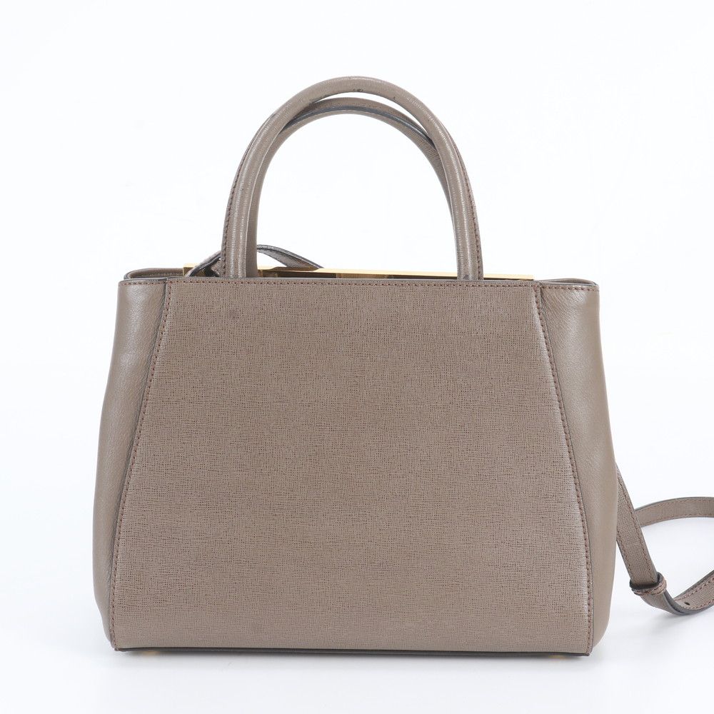 Fendi Toujours Petit Leather 2-Way Shoulder Bag Crossbody Hand — view 4
