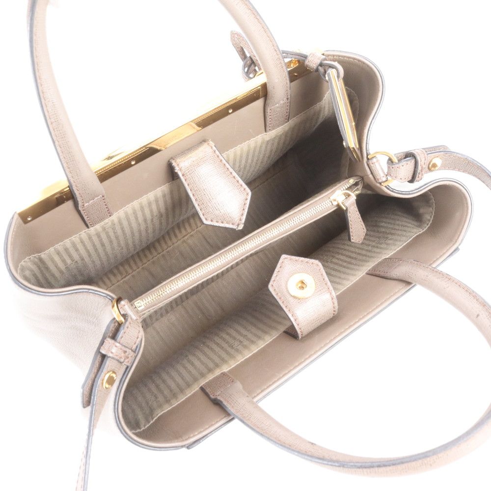 Fendi Toujours Petit Leather 2-Way Shoulder Bag Crossbody Hand — view 8
