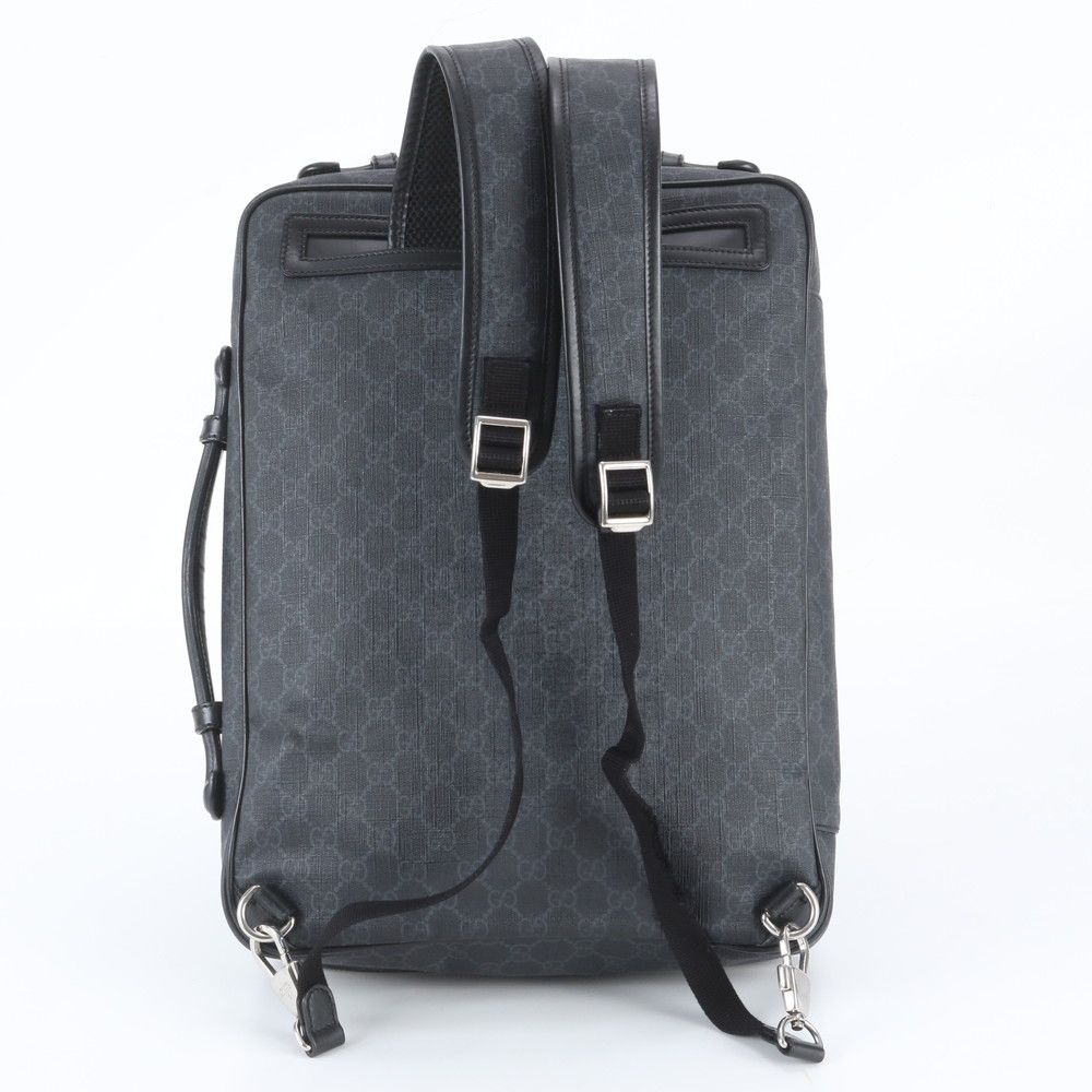 Gucci GG Supreme Leather 2-Way Backpack Business — view 3
