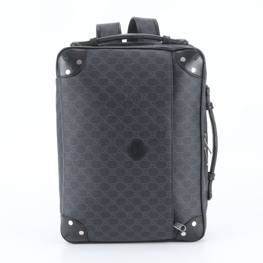 Gucci GG Supreme Leather 2-Way Backpack Business