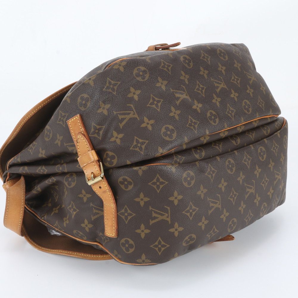 Louis Vuitton Monogram Saumur 35 Leather Shoulder Bag Crossbody Messenger — view 5