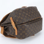 Louis Vuitton Monogram Saumur 35 Leather Shoulder Bag Crossbody Messenger — view 5