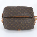 Louis Vuitton Monogram Saumur 35 Leather Shoulder Bag Crossbody Messenger — view 6