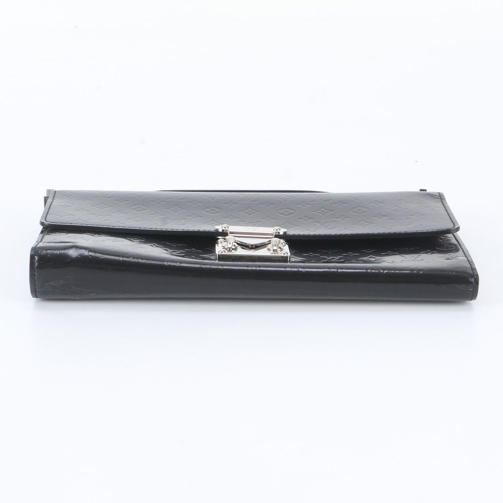 Louis Vuitton Monogram Mini Glace Anushka Leather Clutch — view 6