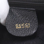 Gucci Bamboo Leather Backpack Black — view 8