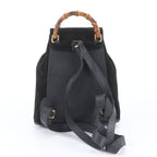 Gucci Bamboo Leather Backpack Black — view 3