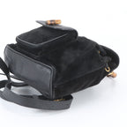 Gucci Bamboo Leather Backpack Black — view 4