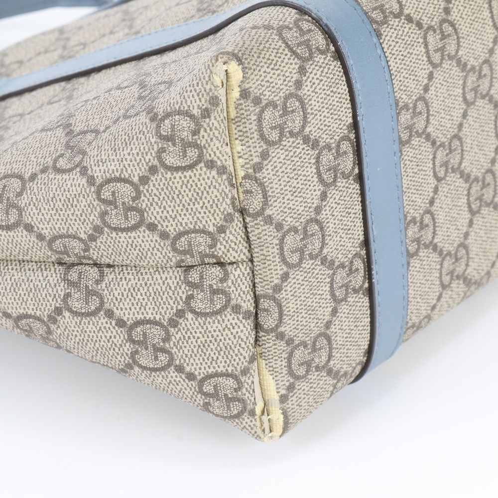 Gucci GG Supreme Leather Tote Bag Shoulder — view 8