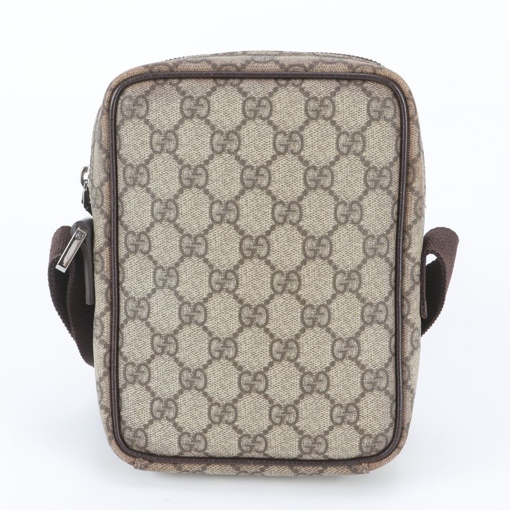 Gucci GG Supreme Leather Shoulder Bag Crossbody Messenger Business — view 3