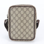 Gucci GG Supreme Leather Shoulder Bag Crossbody Messenger Business — view 3