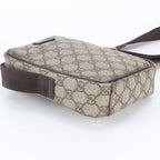 Gucci GG Supreme Leather Shoulder Bag Crossbody Messenger Business — view 5